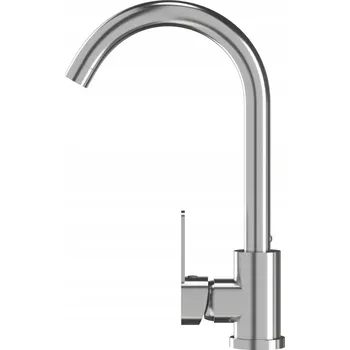 Vodovodní baterie Stojánková kuchyňská baterie Granitan PRESTIGE stříbrná