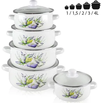 Hrnec TIDAL TD-9788 bílá