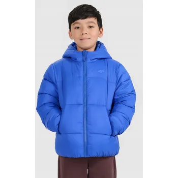 Chlapecká bunda Chlapecká prošívaná bunda se syntetickou výplní - modrá