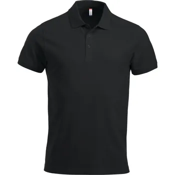 Pánské tričko Clique | Classic Lincoln S/S black 4XL Polo