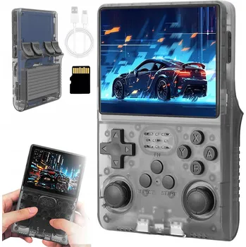 Herní konzole PŘENOSNÁ HERNÍ KONZOLE RETRO 3,5 PALCE DVA JOYSTICKY IDEÁLNÍ DÁREK