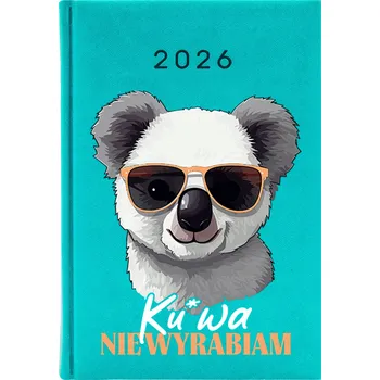 Kalendář Knižkový kalendář 2026 A5 FunnyCase modrý