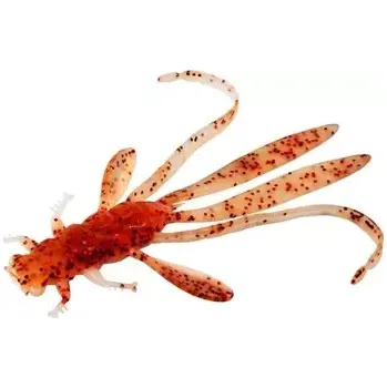 Umělá nástraha Delphin Gumová nástraha Nymfa MANYA UVs 10,5cm DeadSnow 5ks (101003854)