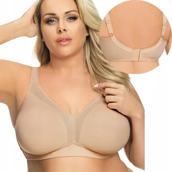 Podprsenka Měkká podprsenka bez kostic Béžová Soft GORSENIA K422 ANYA 85E