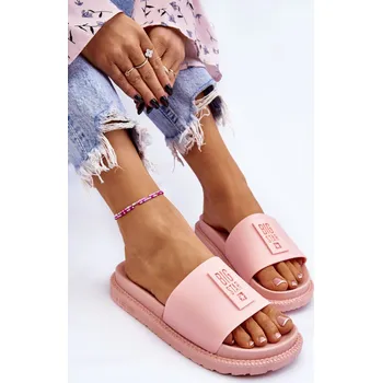 Dámské mokasíny BIG STAR SHOES Dámské pantofle Big Star JJ274A303 Barva: Růžová, Velikost: 39