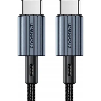 Datový kabel Kabel Choetech USB typ C – USB typ C 1,2 m černý