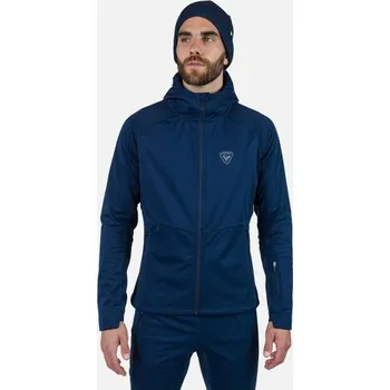 Běžecká bunda na klasické lyžování Rossignol Genetys Hood Jkt, tmavě modrá, velikost XL