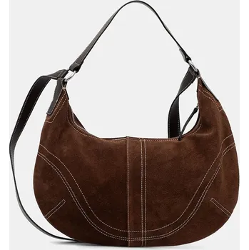 Kabelka Semišová kabelka Answear.LAB YY.2.cjk hnědá 89X, vel. ONE SIZE