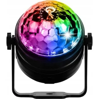 Osvětlovací technika Diskotékový projektor zrcadlová koule LED disco párty reflektor