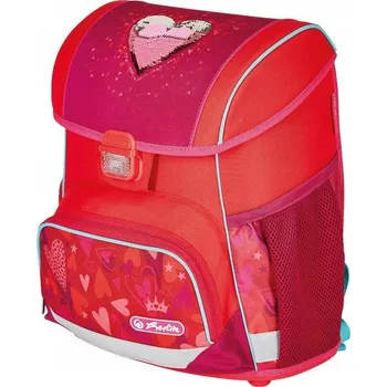 Školní batoh Školní batoh jednokomorový Herlitz červený 16 l