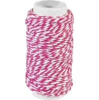 Set školních potřeb Sznurek bawełniany skręcany 20m różowy
