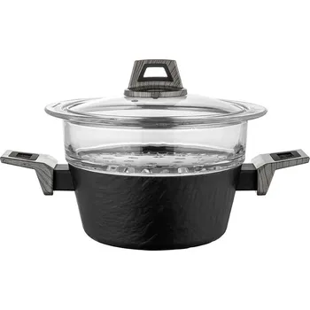 Hrnec Hliníkový hrnec na vaření v páře s poklicí FLORINA JAPANDI 1,9 l