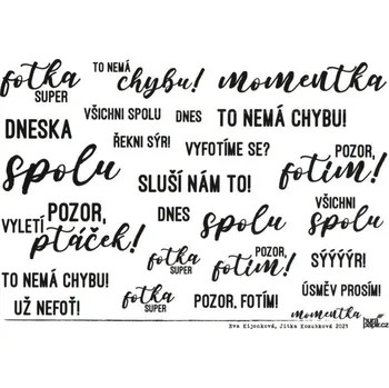 samolepka HuráPapír Samolepky průhledné A5 - Momentka