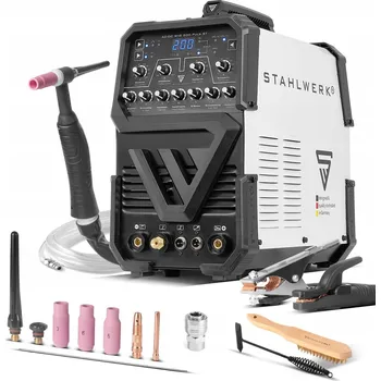 Svářečka INVERTOROVÁ SVAŘEČKA 2V1 STAHLWERK TIG AC DC 200 PULSE ST - MMA HF 2T/4T
