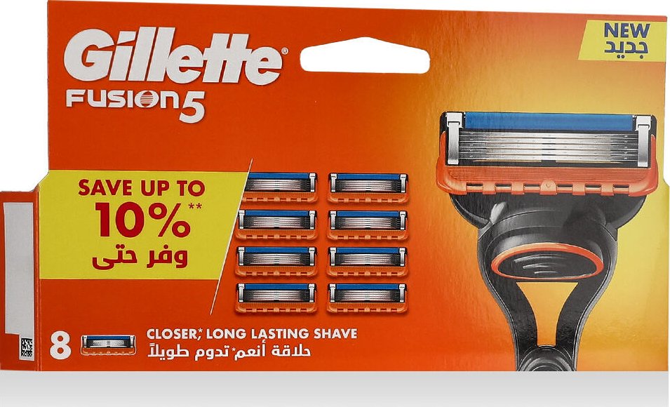 Gillette Fusion 5 náhradní břity na holení 8 ks