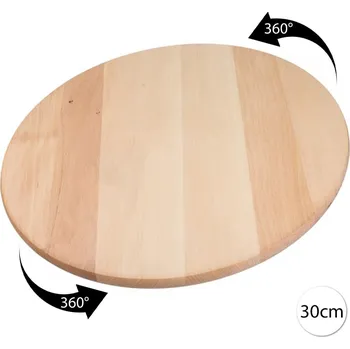 Kuchyňské prkénko ODELO ODELO, OD7082 Rotující dřevěná deska na krájení, 30 x 1,6 cm