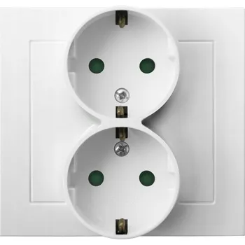 Elektrická zásuvka Elektrická Zásuvka Ospel bílá