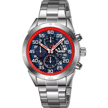 Hodinky Pánské hodinky SKMEI skm.193381b.mn analogové, náramek, datum, chronograf