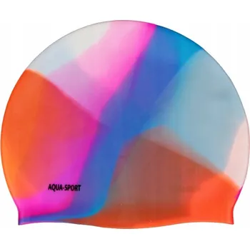 Plavecká čepice Silikonová plavecká čepice Aqua-sport vícebarevná