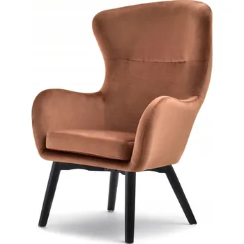 Křeslo Tradiční křeslo Mebel-Partner oranžové