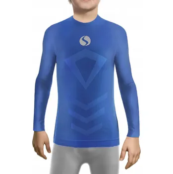 Pánské tričko Chlapecké funkční tričko Thermo Active CL40 s dlouhým rukávem, modré (chabrowa), velikost 116-140 (4XS/3XS)