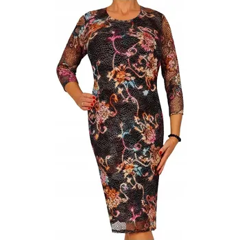 Dámské šaty Šaty krajkové na svatební hostina svatba zeštíhlující 40 42 44 46 48 50 52 54 56