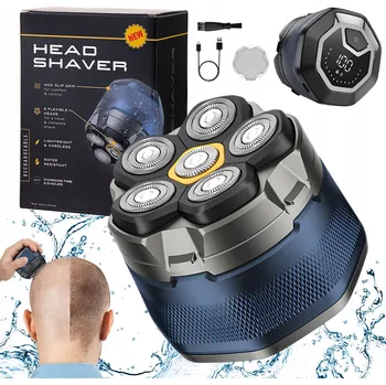 HOLICÍ STROJEK S MAGNETICKOU HLAVICÍ PRO LÍZÁNÍ, VODĚODOLNÝ IPX7