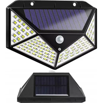 Venkovní osvětlení SOLÁRNÍ LAMPA 100 LED SE SENZOREM POHYBU A SOUMRAKU