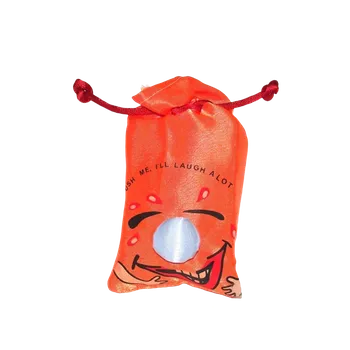 Žertovný předmět Chechtací pytlík Oranžová