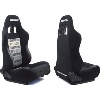 Křeslo Sportovní křeslo RAPID Velur Bride Černo-Šedé