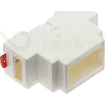 Elektronická stavebnice LaskaKit_cz Univerzální krabice pro elektroniku na DIN lištu 88x37x59mm