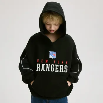 Chlapecká mikina Reserved - Bavlněná mikina NHL New York Rangers - černý - 989FJ-99X - 989FJ-99X-170