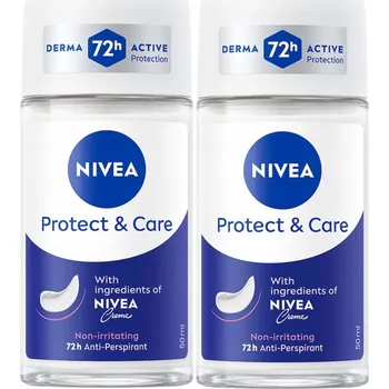 Antiperspirant Nivea Protect & Care kuličkový 2 x 50 ml