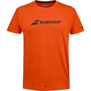 Pánské tričko Pánské tričko Babolat Exercise Babolat Tee Men Fiesta Red XL