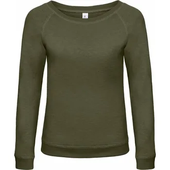 Dámská mikina B&C | DNM Starlight /women chic olive L Dámská slubová mikina