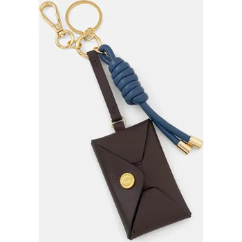 Kožená klíčenka Pollini PC5410PP1OQG2 hnědá 89X, vel. ONE SIZE