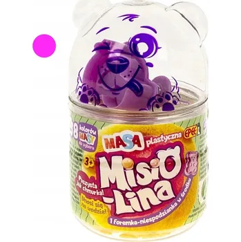 Obraz Misiolina – Modelovací hmota 60g + 1 formička RŮŽOVÁ