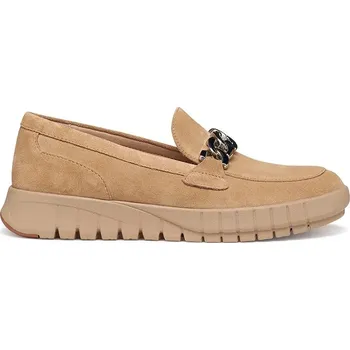 Dámské mokasíny Semišové mokasíny Geox D FLEXTRIDE D659AA00022C5000 hnědá 82X, EUR 36