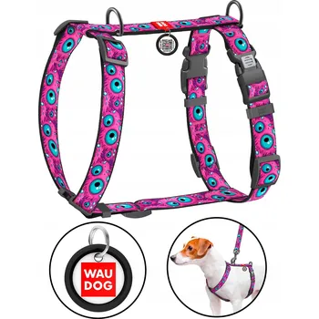 Postroj pro psa Anatomické postroje pro psa ve tvaru písmene, obrázek Oko příšery, velikost L