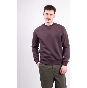 Pánská mikina Carhartt WIP Chase Sweat Shale/Gold S