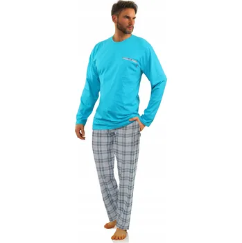 Pánské pyžamo Sesto Senso pánské pyžamo 2379/27 s dlouhým rukávem, velikost XL