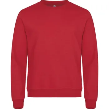 Pánská mikina Clique | Miami Roundneck red 3XL Mikina