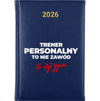 Kalendář Knižkový kalendář 2026 A5 FunnyCase modrý