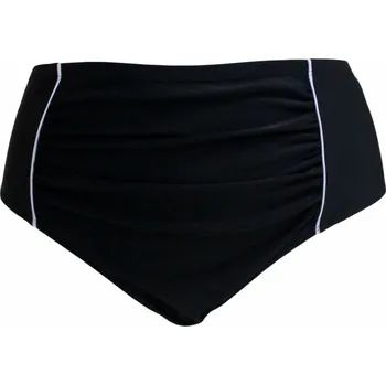 Dámské plavky Spodní díl dámské PLAVKY BIKINY kalhotky vyšší 1410030-2 černá XXL