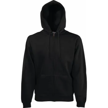 Pánská mikina F.O.L. | Classic Hooded Sweat Jacket black 5XL Mikina s kapucí