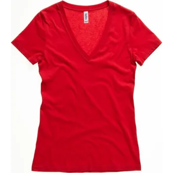 Dámské tričko Bella + Canvas | 6035 red S Tričko - dámské