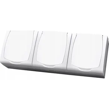 Elektrická zásuvka Elektrická Zásuvka Ospel bílá