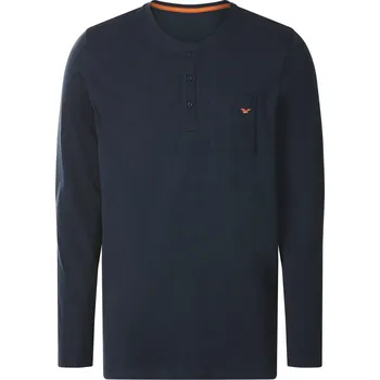 Pánské tričko esmara Men Pánské triko s dlouhými rukávy (navy modrá, L (52/54))