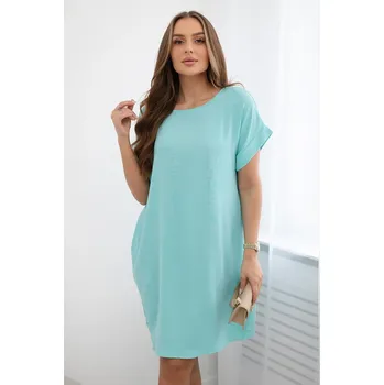 Dámské šaty Kesi Šaty Endy s kapsami Barva: Zelená, Velikost: UNI