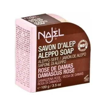 Koupelová kosmetika Najel Aleppské mýdlo s damašskou růží Bio 100 g
